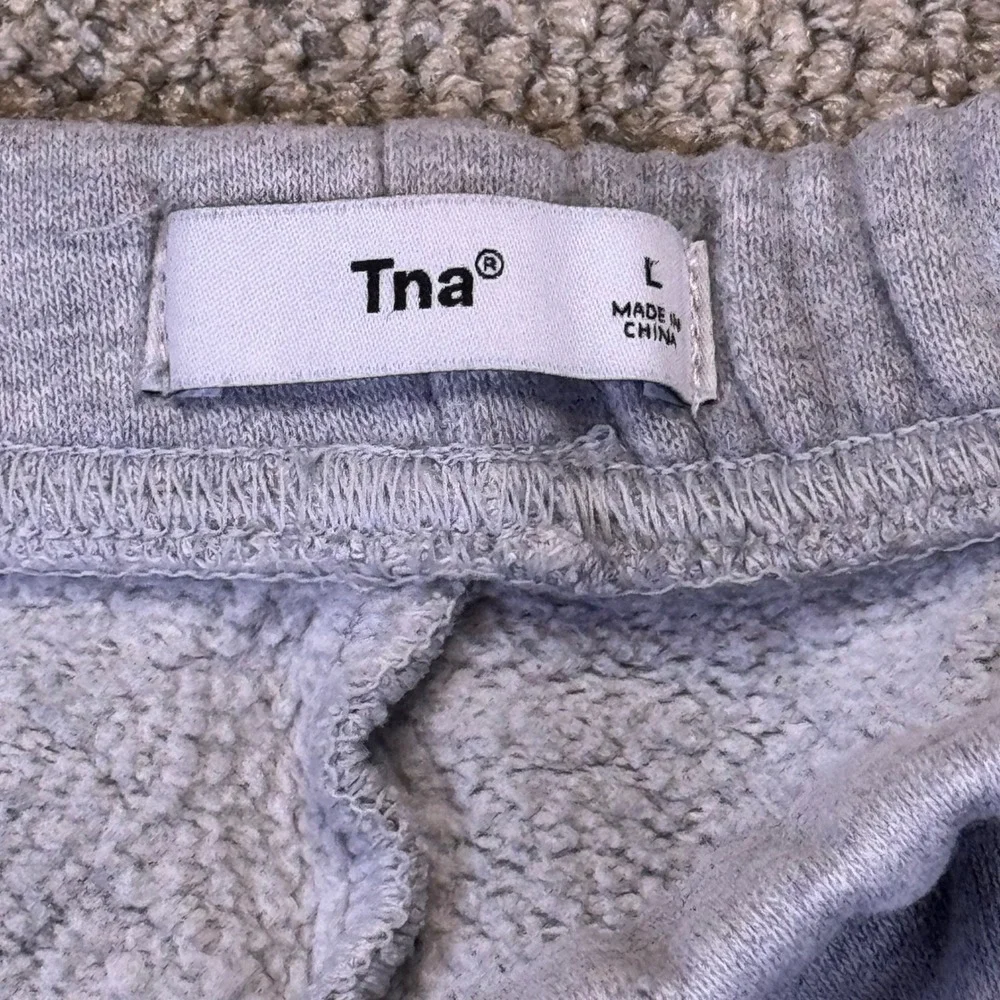TNA Grey Lounge‎ Shorts Womens Large Elastic Waist Cozy Casual Athleisure